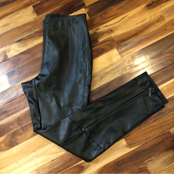 leather ankle pants - Picture 1 of 2